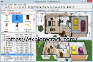 Sweet Home 3D 6.6 Crack + Keygen Free Download (2022) Latest