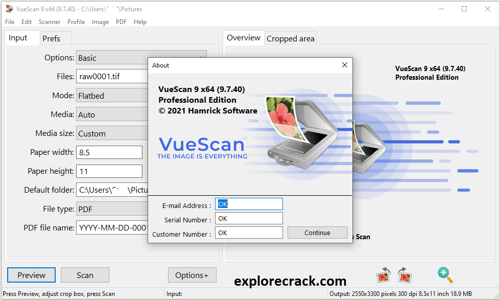 VueScan Pro 9.7.87 Crack + Serial Key Free Download 2022