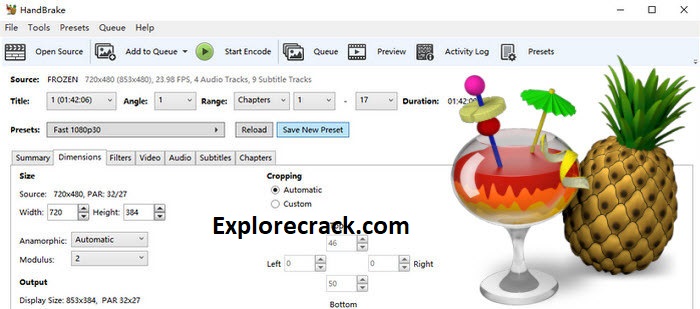 HandBrake 1.5.1 Crack + Activation Key Free Download [2023]