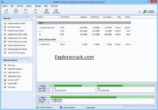 AOMEI Partition Assistant 9.8.0 Crack + License Key Download 2022