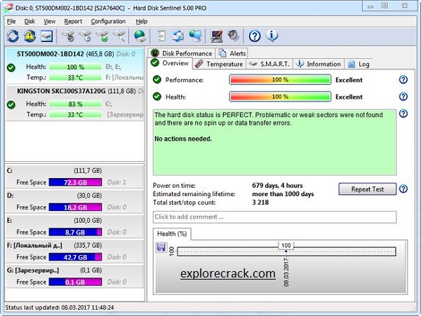 Hard Disk Sentinel Pro 6.01 Crack + License Key Download 2023