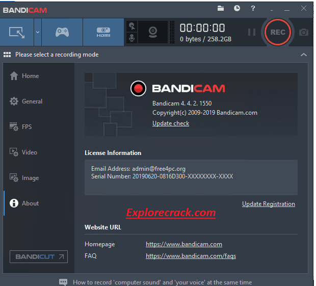 Bandicam Screen Recorder 5.4.3.1923 Crack + Serial Key Download 2022